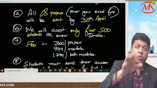 Good news for CMA Students - CMA Inter Test series смотреть онлайн