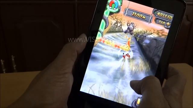 Santa's Temple Run 2 - Game Play on Nexus 7 смотреть онлайн