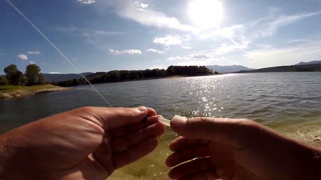 Басс на ультралайт,на съедобные приманки от Тоиртап!!! часть 2. смотреть онлайн