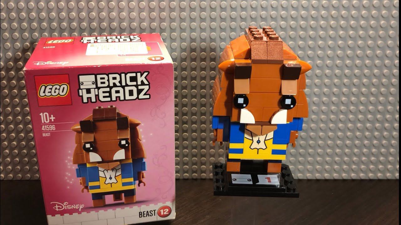 Обзор на LEGO BrickHeadz 41596 Чудовище смотреть онлайн