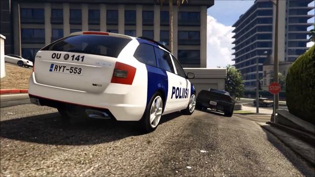 GTA V Mods | Showcases | Finnish Police (Poliisi) Škoda Octavia Estate and Hatchback смотреть онлайн