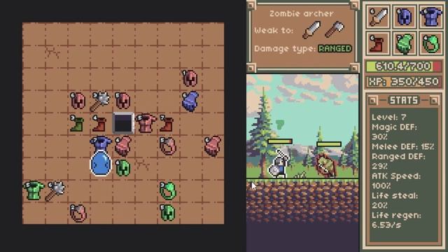 Bag Of Holding: Heros BackPack Adventure From Godot WildJam #33 With Beatıful Game Mechanic  #Thoof