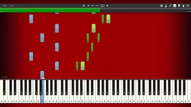 The Caretaker - it's just a burning memory - PIANO TUTORIAL смотреть онлайн