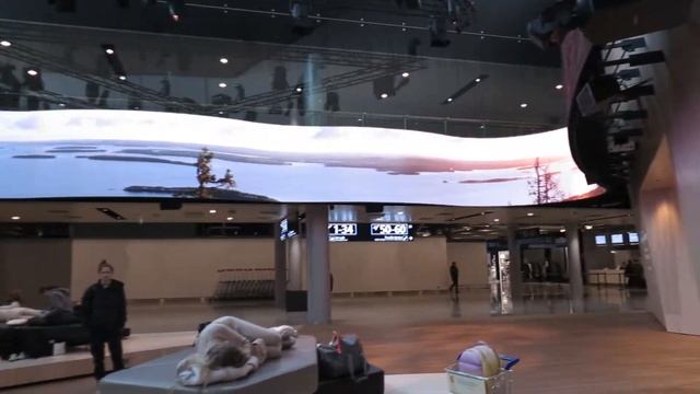 Место отдыха в аэропорту Хельсинки смотреть онлайн