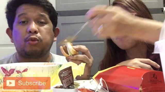 Mc Donalds Chicken Nuggets, Mc Chicken and Hot Fudge with Kimchi & Baked Sushi Taste Test & Mukbang смотреть онлайн