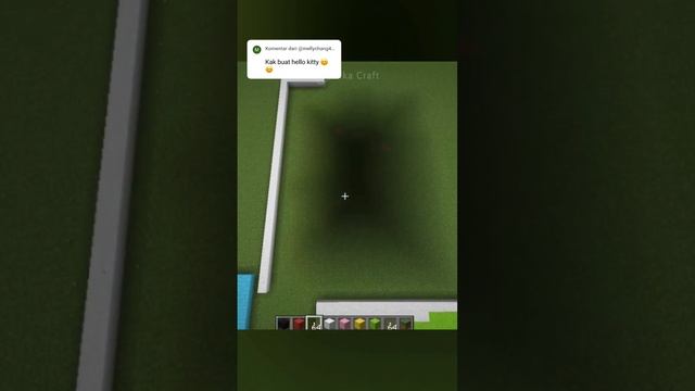 Beautiful Sand Art In Minecraft | Hellokitty - 29 #shorts #minecraft #short #hellokitty