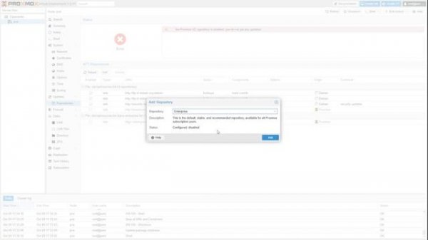 Proxmox Fix Update Errors