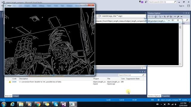 OpenCV Canny Edge detection demo смотреть онлайн