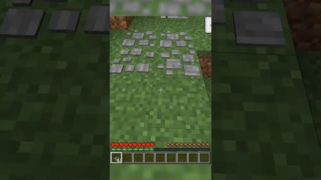 Как Сделать Каменную Дорожку в Майнкрафте? - #shorts смотреть онлайн