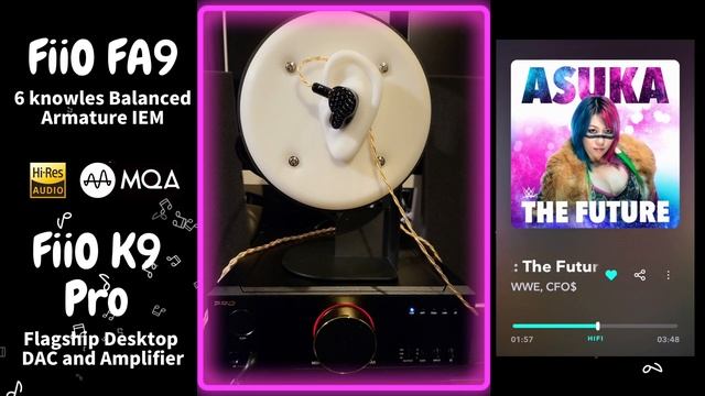 【Sound Demo】FiiO FA9 & FiiO K9 Pro ESS ♪"The Future(Asuka)"_WWE,CFO$ смотреть онлайн