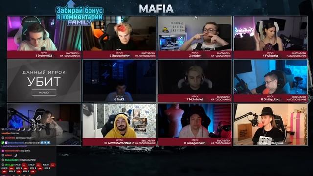 ЭВЕЛОН МАФИЯ ПОТНЫМ СОСТАВОМ / МОКРИВСКИЙ, ФЛАЙ, ЛИКС, ГОЛОВАЧ, ИНСАЙДЕР, ССК, ШАДОУКЕК / EVELONE смотреть онлайн