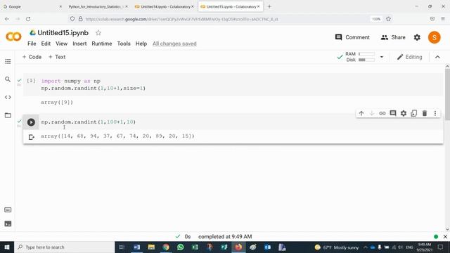 Python: Random Integer Generator смотреть онлайн