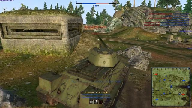 War Thunder Карелия Т-34-57 обр. 43 e0198 смотреть онлайн