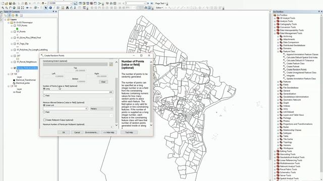 ArcGIS 10.2 - Create Random Points - create single or multiple points for each polygon смотреть онлайн