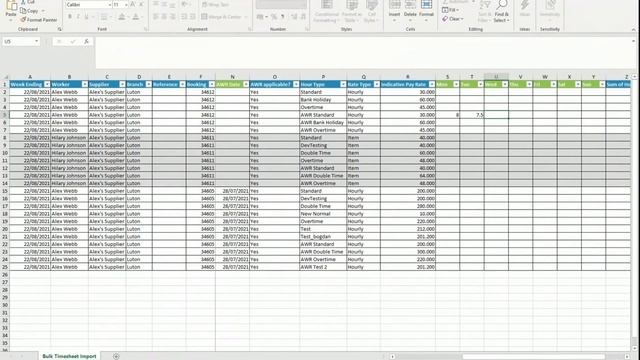 Comensura c.net - Bulk Timesheet Import смотреть онлайн