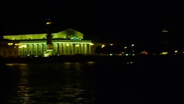 Танцующие фонтаны в ночной Неве. Питер смотреть онлайн