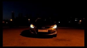 ДХО/габарит/поворот для штатной  фары Соляриса....