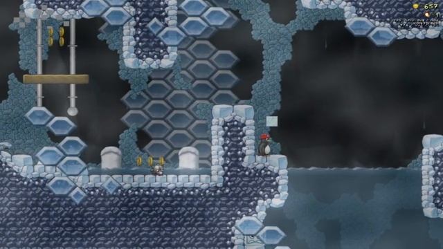 SuperTux 0.6.3 The Crystal Catacombs part 10 (first playthrough) смотреть онлайн