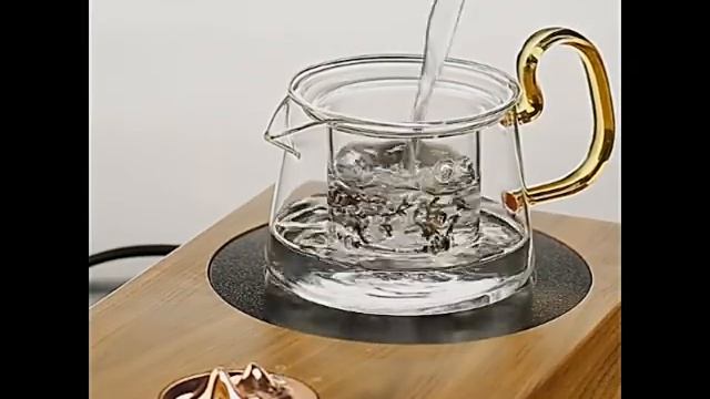 Прозрачный стеклянный чайный сервиз #yf_kak_interesno #чай #чайник #сервиз #кухня смотреть онлайн