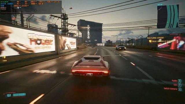 Cyberpunk 2077: RTX3060 + RYZEN 5 1600 AF New Patch 1.61 смотреть онлайн
