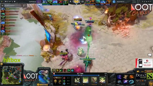 Polarity Dota 2 vs The Imperial [Game 2] LootMarket Invitational - Dota Highlights смотреть онлайн