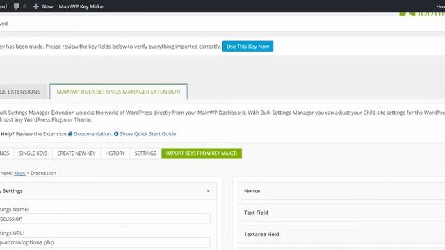 MainWP Bulk Settings Manger Extension (WP Core Demo) смотреть онлайн