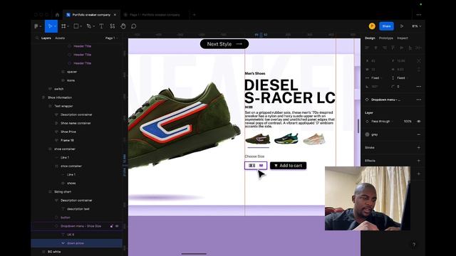 Figma Sneaker Portfolio Project #figma #portfolio #figmaportfolio #linkedin #puseletsomaraba смотреть онлайн
