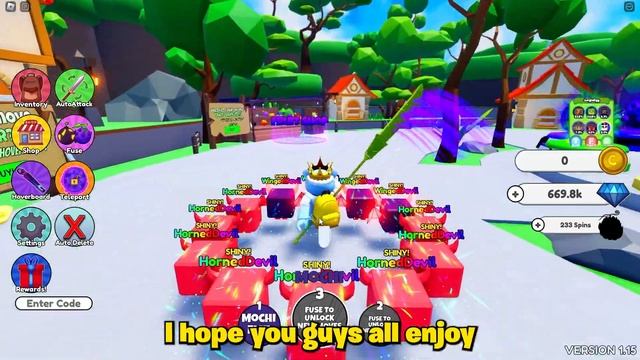 I Got The MOCHI FRUIT & Its Op In Anime Fruit Simulator... ROBLOX смотреть онлайн