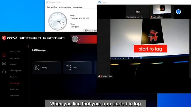 MSI® HOW-TO use Lan Manager in MSI Dragon Center смотреть онлайн