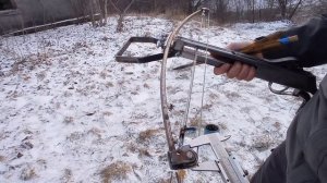 Саморобний блочний арбалет, з ресори.Арбалет своїми руками.