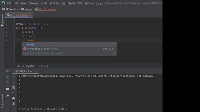 Python beginner guide: For loop смотреть онлайн