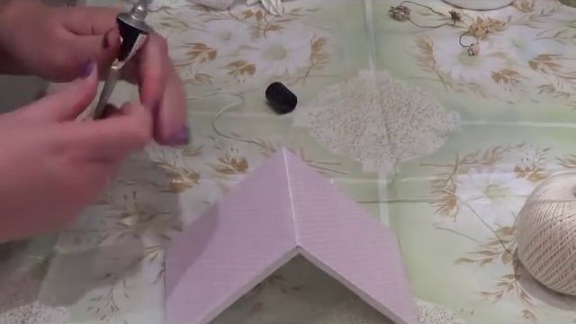 Домик в стиле Шебби шик Просто и лекго. МК Вилисова Ольга. смотреть онлайн