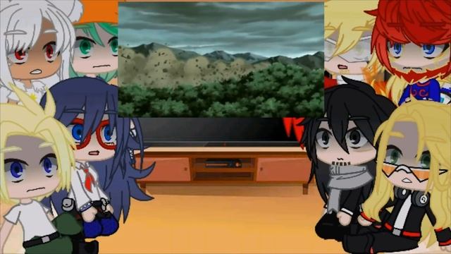 •|Pro héroes reaccionan a Sasuke vs Naruto |•[gacha club ] смотреть онлайн