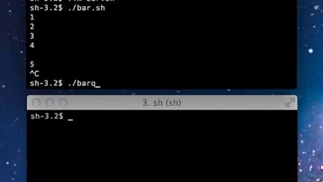Conscript - Run a command; (Re)start on STDIN смотреть онлайн