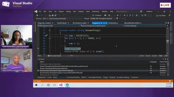 Visual Studio Toolbox Live - Debug & Analyze Dump Files in Visual Studio