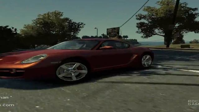 GTA 4 mods PC Porsche Cayman S [HQ] смотреть онлайн
