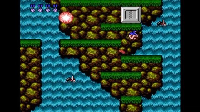 Dendy (Famicom,Nintendo,Nes) 8-bit Contra Stage 3