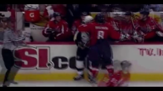 Crosby cries after getting smacked by Ovechkin. смотреть онлайн