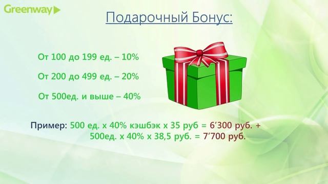 Маркетинг План Гринвей (GreenWay) за пять минут 