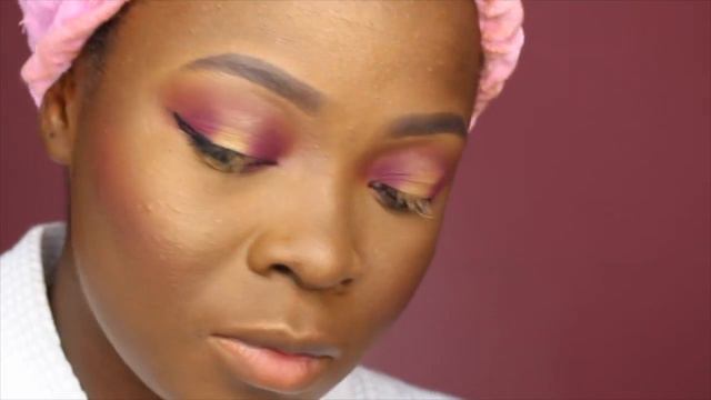 Pink eyeshadow on a dark skin смотреть онлайн