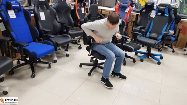 Noblechairs EPIC Compact - Лучшее кресло для небольшого роста. Обзор из магазина RETNE.RU