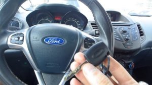 Форд Фиеста изготовление дубликата чип ключа зажигания  в Минске Ford Fiesta Remote key programming