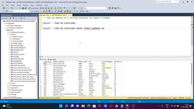 How to detect string has numbers in SQL Server смотреть онлайн