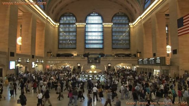 Grand Central Station, New York City 1, NY, USA Collage Video - youtube.com/tanvideo11 смотреть онлайн