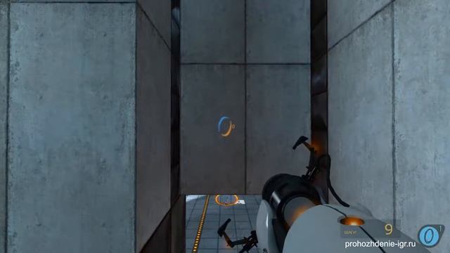 Portal 1-15. Камера испытаний 15. Минимум порталов. Минимальное время. Минимум шагов. Прохождение смотреть онлайн