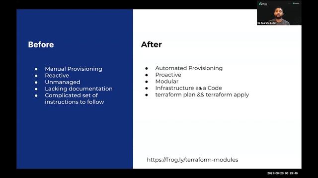 Automating the Infrastructure - Your Best DRP | Sparsha Dotel | Syntax 2021 смотреть онлайн