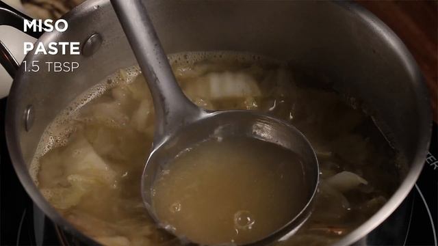 Healthy Sesame Flavored Miso Soup
