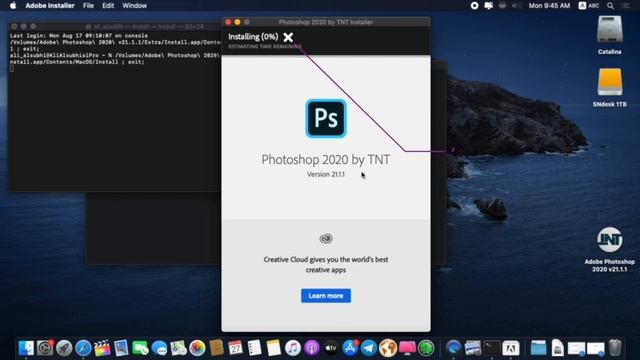 حل مشكلة تثبيت الفوتوشوب في نظام الماك Catalina 10 15 #فوتوشوب
