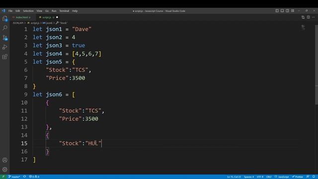 JSON - JavaScript Object Notation | JavaScript Course | Logic First Tamil смотреть онлайн