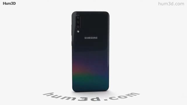 Samsung Galaxy A70 Black 3D model by Hum3D.com смотреть онлайн